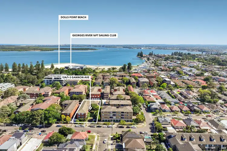 Main view of Homely unit listing, 12a/1-3 Gannon Avenue, Dolls Point NSW 2219
