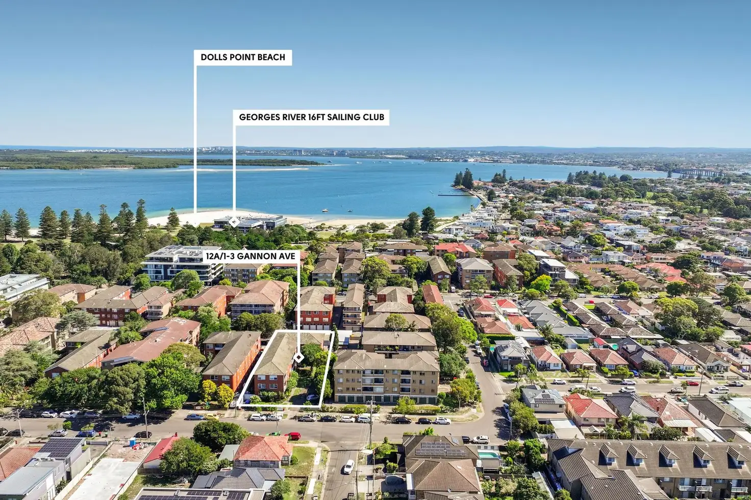 Main view of Homely unit listing, 12a/1-3 Gannon Avenue, Dolls Point NSW 2219
