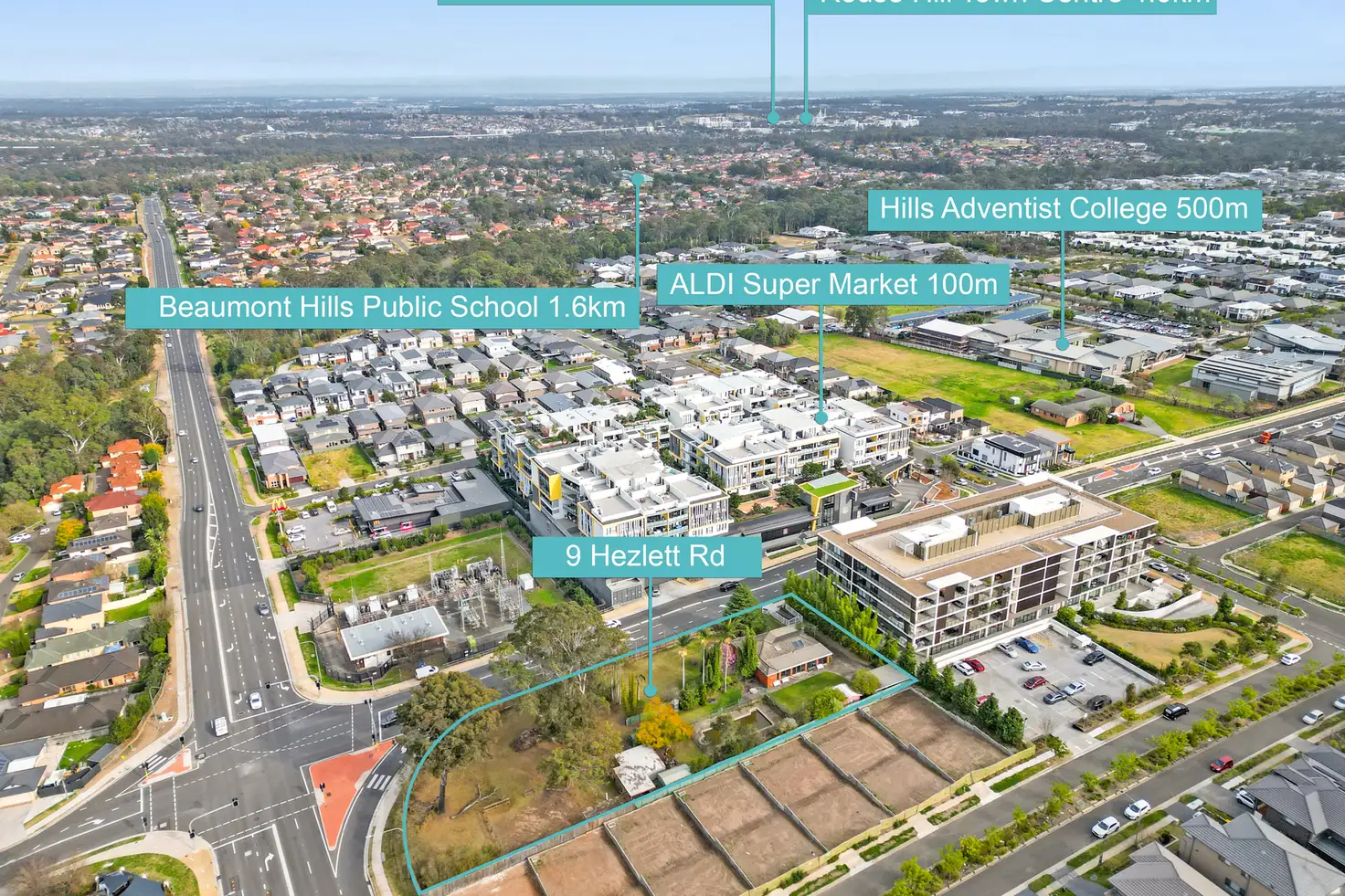 Main view of Homely house listing, 9 Hezlett Road, North Kellyville NSW 2155