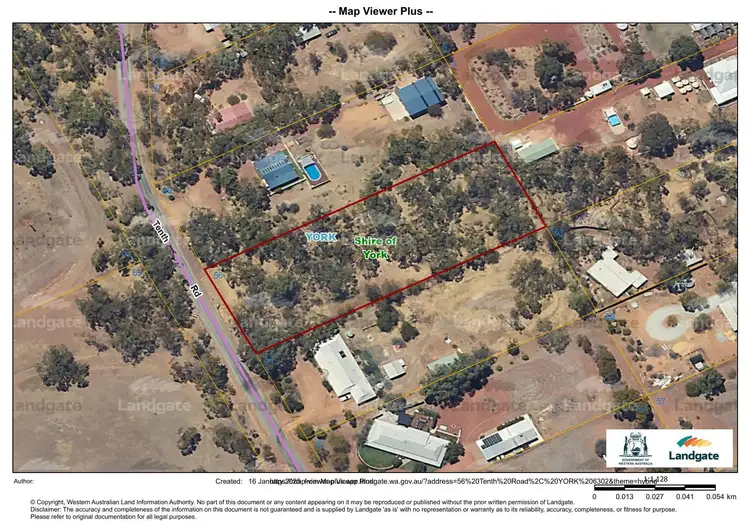 Second view of Homely land listing, 56 Tenth Road, York WA 6302