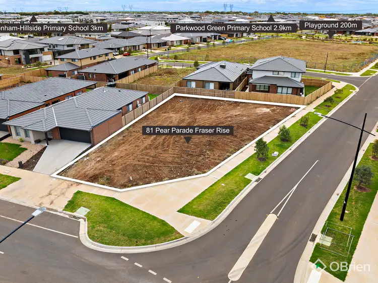 Second view of Homely land listing, 81 Pear Parade, Fraser Rise VIC 3336