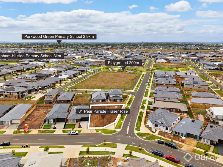 Third view of Homely land listing, 81 Pear Parade, Fraser Rise VIC 3336