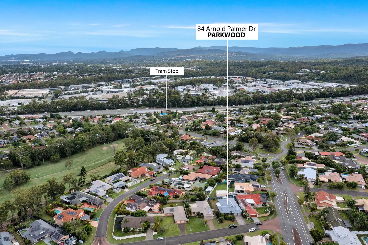 Main view of Homely house listing, 84 Arnold Palmer Drive, Parkwood QLD 4214