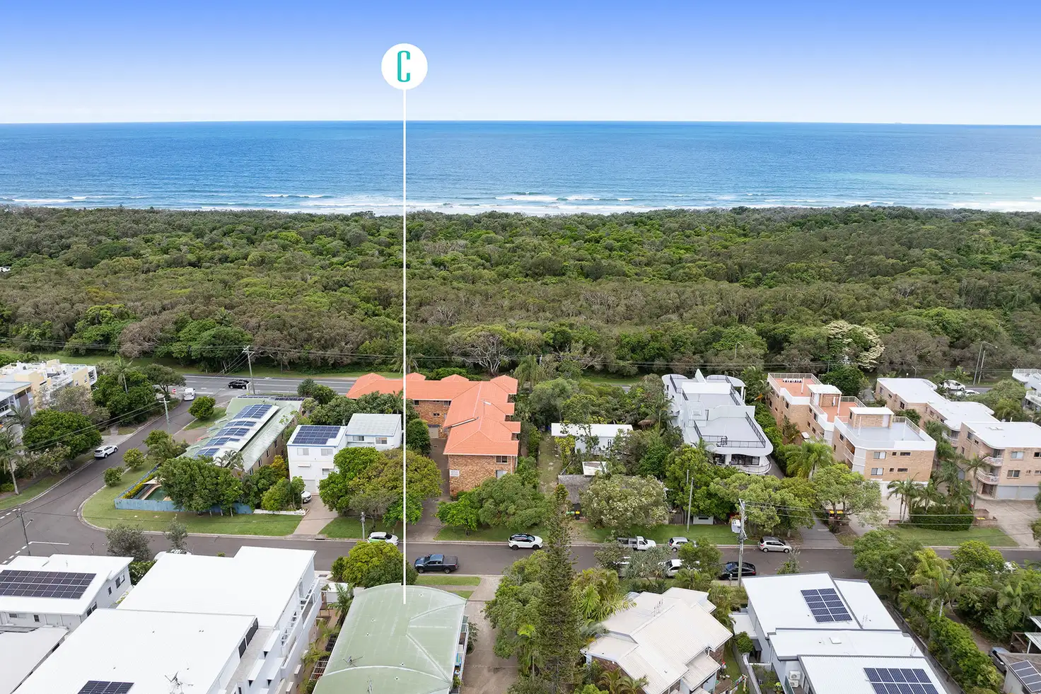 Main view of Homely unit listing, 1/15 First Avenue, Coolum Beach QLD 4573