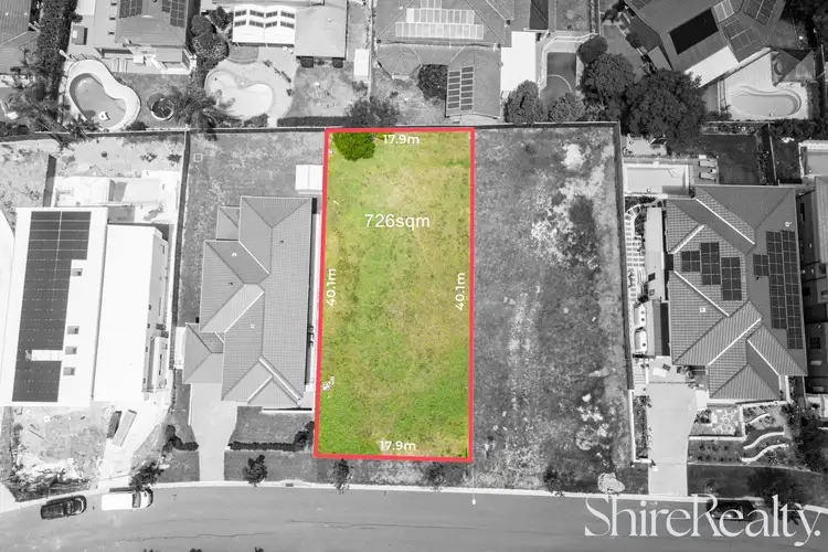 Main view of Homely land listing, 8 Irongum Terrace, Norwest NSW 2153