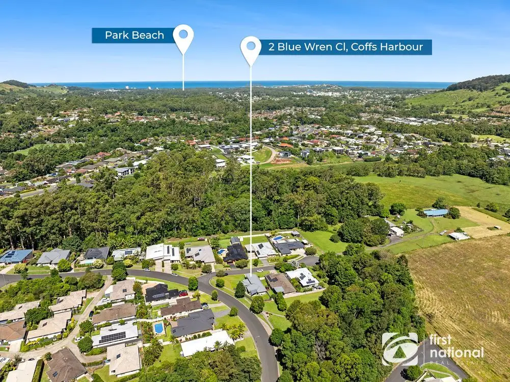 Main view of Homely house listing, 2 Blue Wren Close, Coffs Harbour NSW 2450