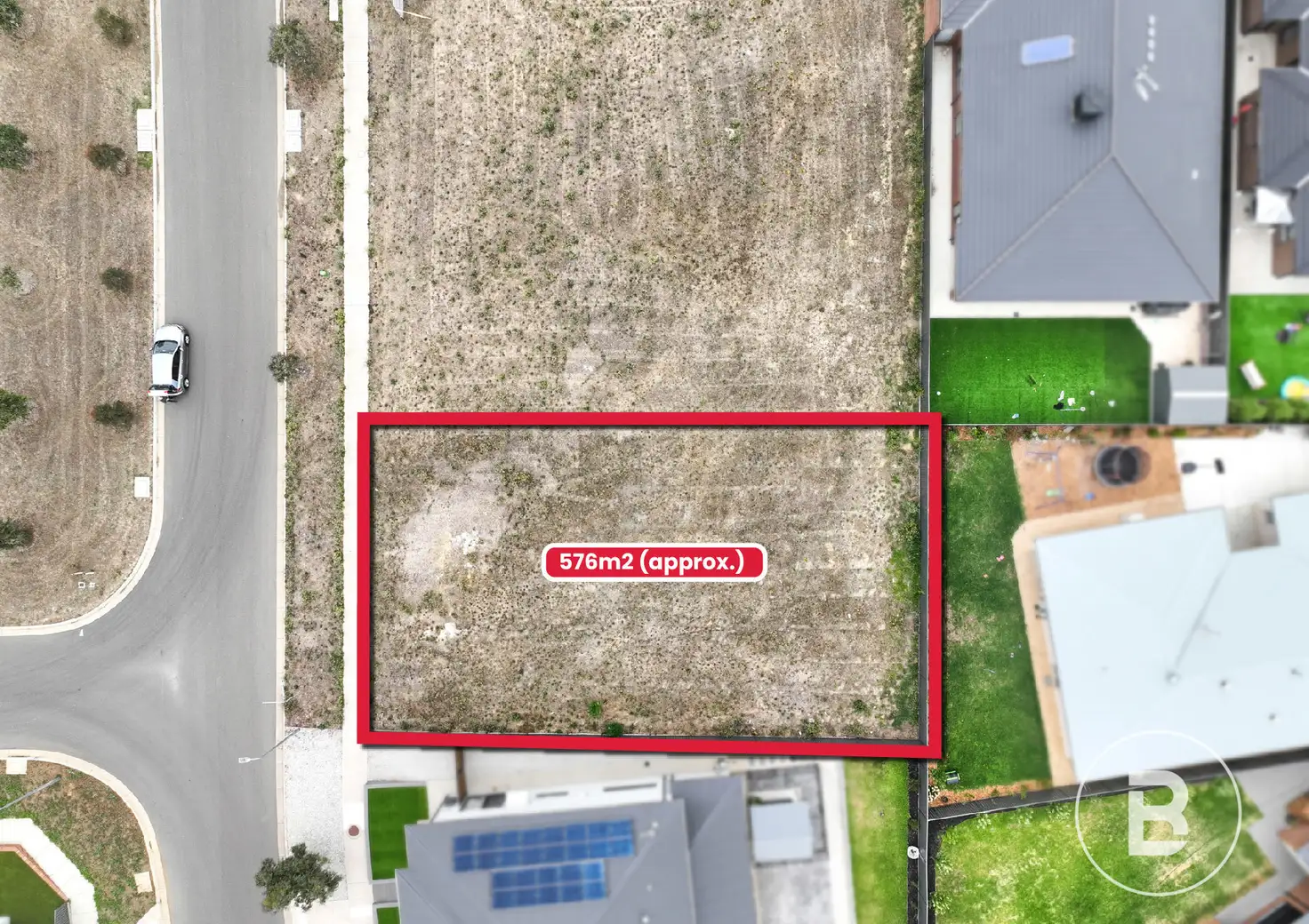 Main view of Homely land listing, 57 Grainger Parade, Lucas VIC 3350