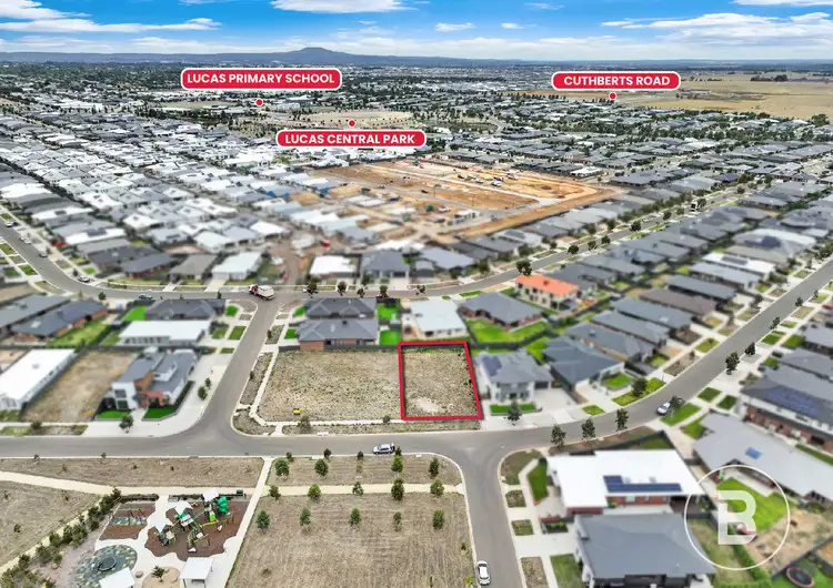 Third view of Homely land listing, 57 Grainger Parade, Lucas VIC 3350