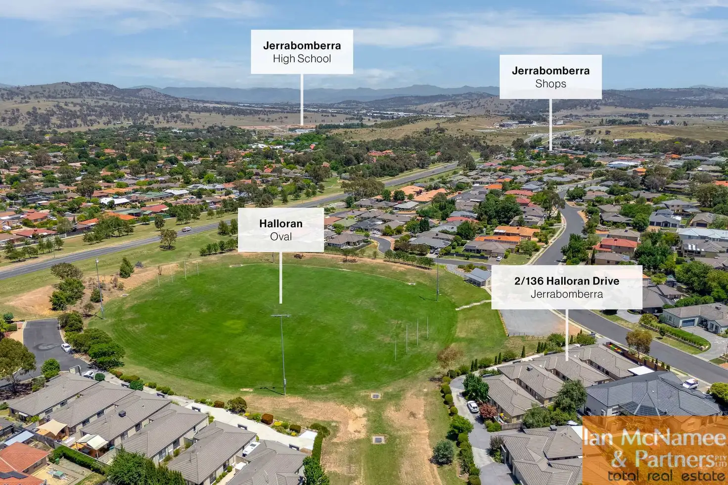 Main view of Homely townhouse listing, 2/136 Halloran Drive, Jerrabomberra NSW 2619
