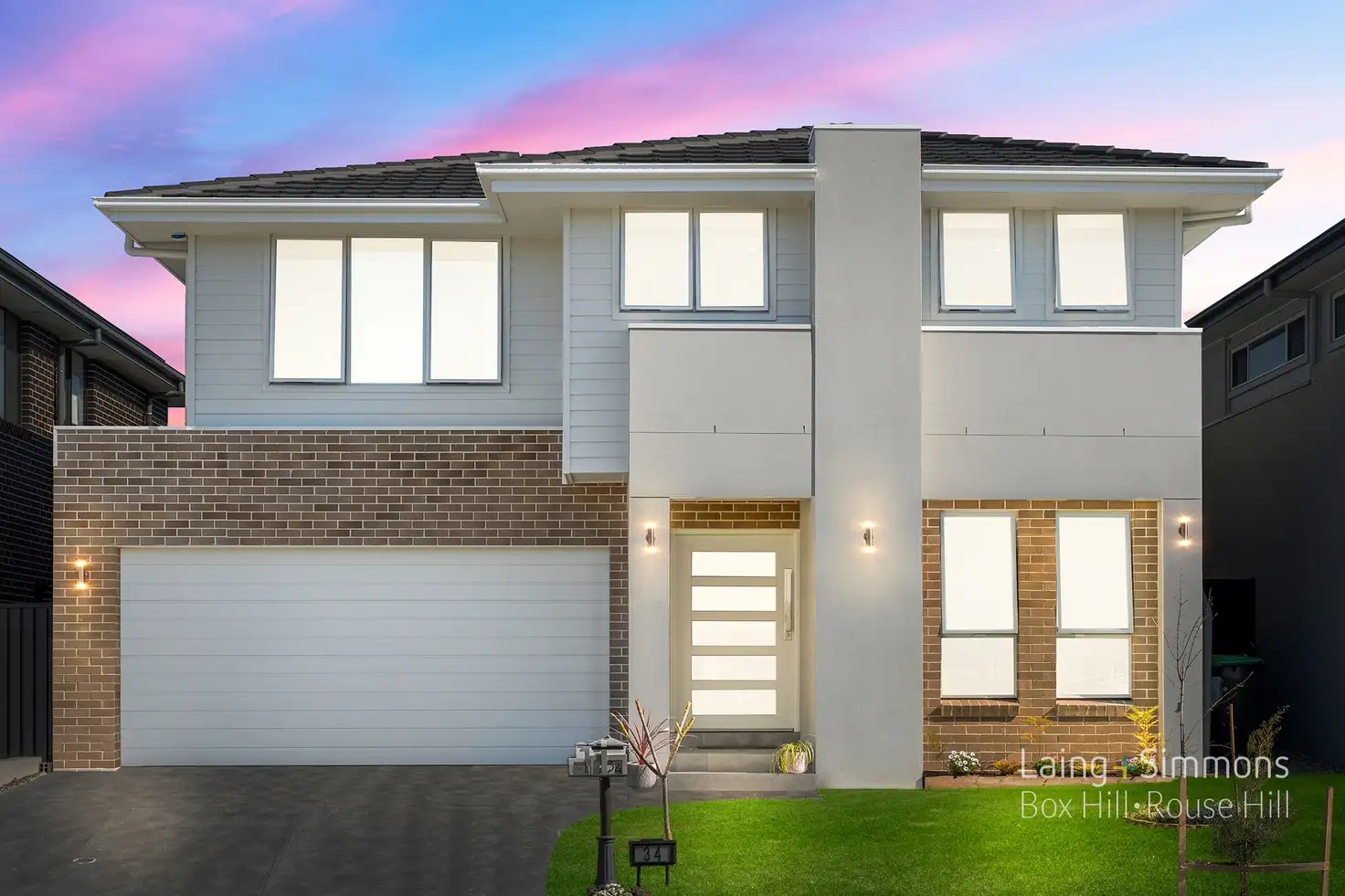 Main view of Homely house listing, 34 Manso Cres, Box Hill NSW 2765