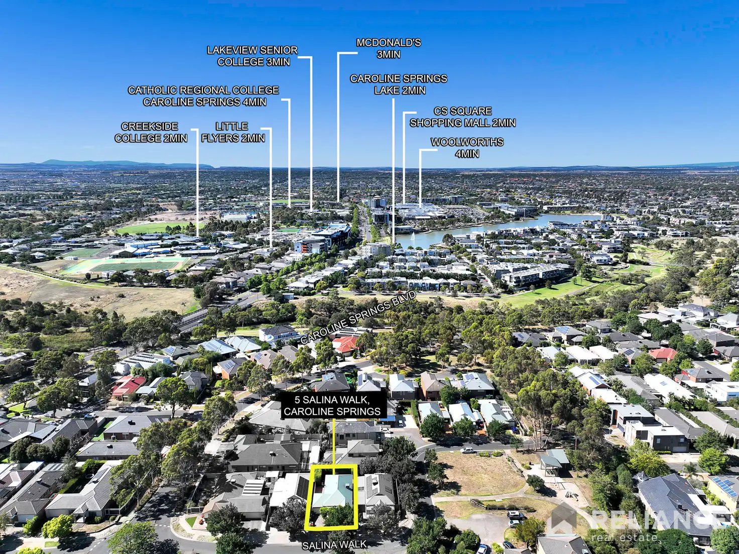 Main view of Homely house listing, 5 Salina Walk, Caroline Springs VIC 3023