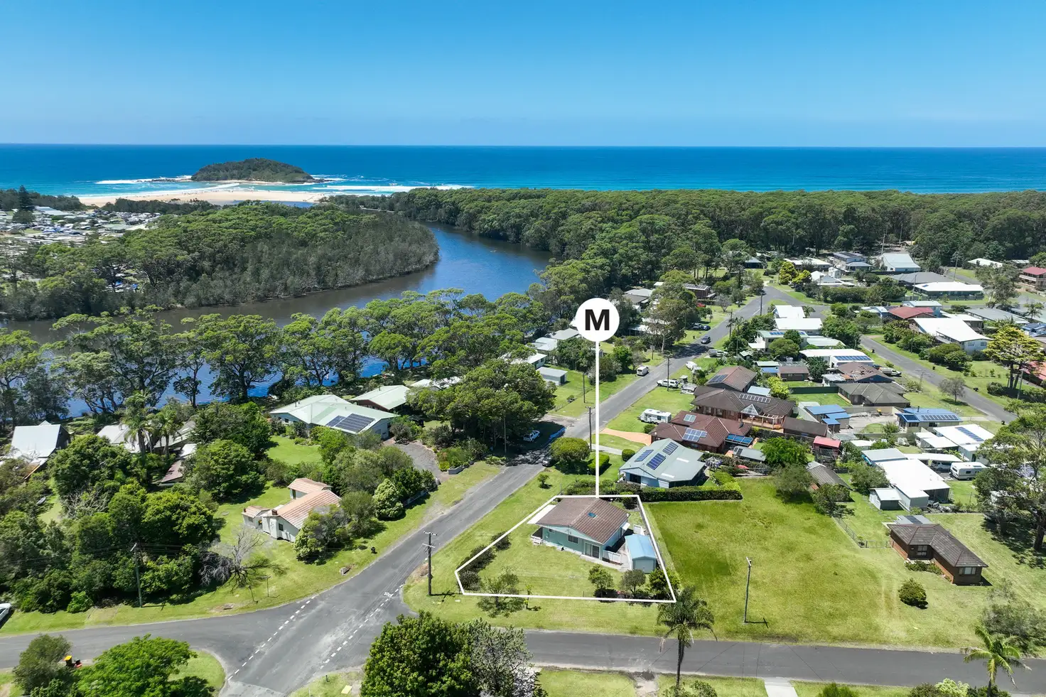Main view of Homely house listing, 1 Centre Street, Lake Tabourie NSW 2539
