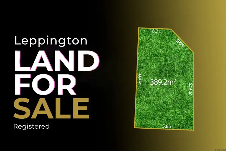 Main view of Homely land listing, Address available on request