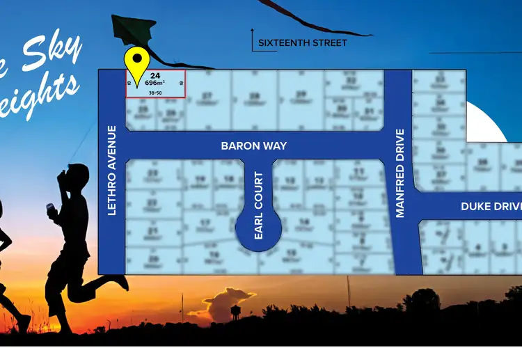 Main view of Homely land listing, LOT 24, 17 Lethro Avenue, Mildura VIC 3500