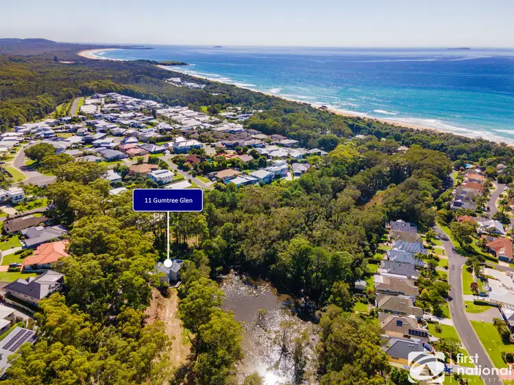 Second view of Homely house listing, 11 Gumtree Glen, Sapphire Beach NSW 2450