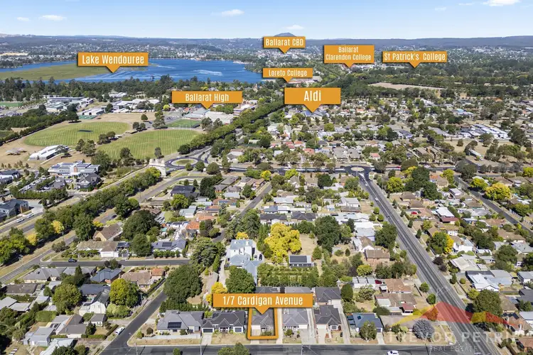 Second view of Homely unit listing, 1/7 Cardigan Avenue, Alfredton VIC 3350
