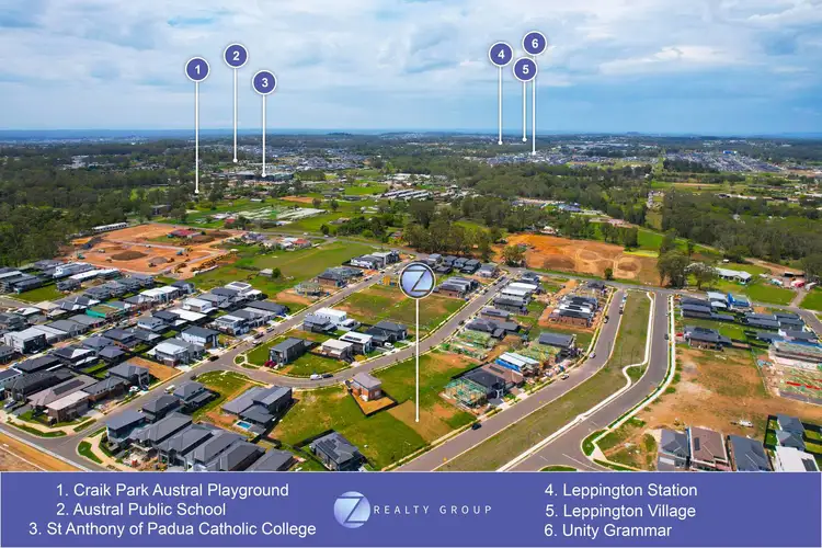 Third view of Homely land listing, 41 Aurora Street, Austral NSW 2179