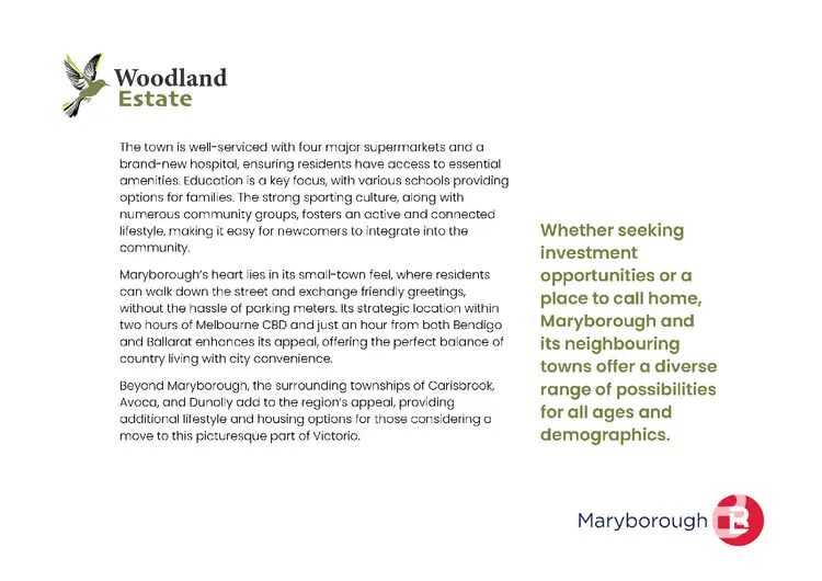 Fifth view of Homely land listing, LOT 14, 3 Currawong Court, Maryborough VIC 3465