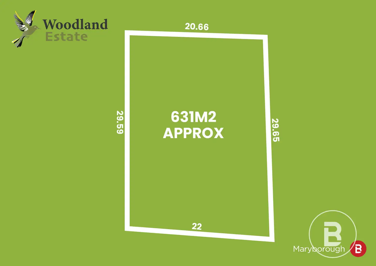 Main view of Homely land listing, LOT 9, 18 Honeyeater Way, Maryborough VIC 3465