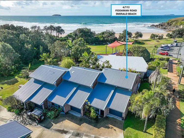 Main view of Homely townhouse listing, 4/113 Fiddaman Road, Emerald Beach NSW 2456