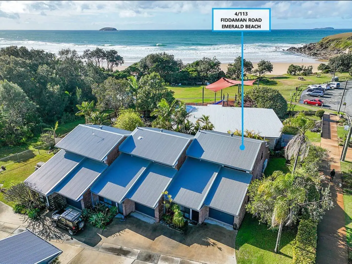 Main view of Homely townhouse listing, 4/113 Fiddaman Road, Emerald Beach NSW 2456