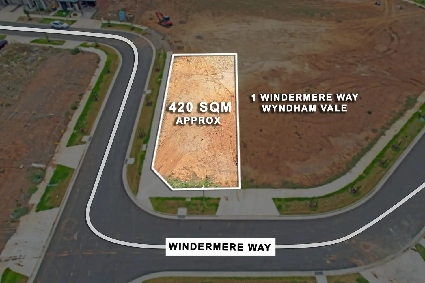 Main view of Homely land listing, 1 Windermere Way, Wyndham Vale VIC 3024