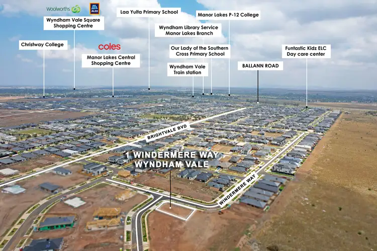 Third view of Homely land listing, 1 Windermere Way, Wyndham Vale VIC 3024