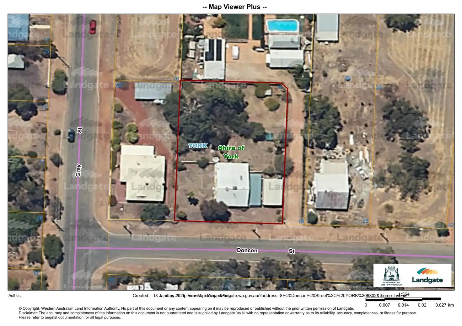 Main view of Homely house listing, 8 Doncon Street, York WA 6302