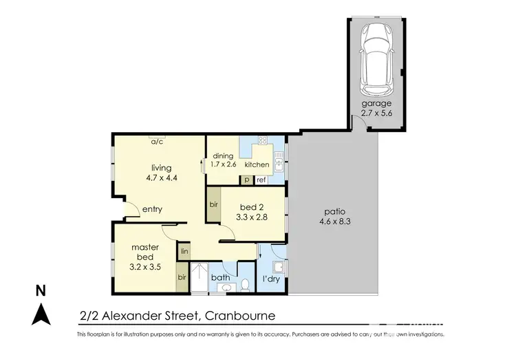 Third view of Homely unit listing, 2B Alexander Street, Cranbourne VIC 3977