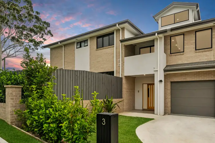 Main view of Homely townhouse listing, 3/3-5 Rupert Street, Mount Colah NSW 2079