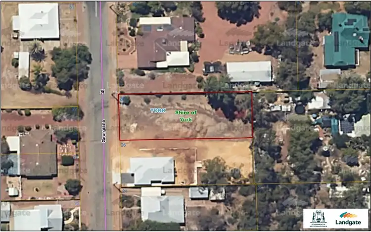 Second view of Homely land listing, 28 Georgiana Street, York WA 6302
