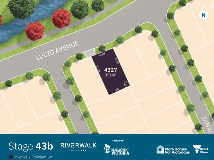Main view of Homely land listing, LOT 4327 Lucid Avenue, Werribee VIC 3030