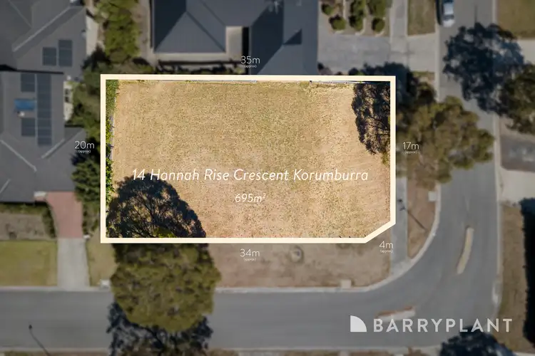 Main view of Homely land listing, 14 Hannah Rise Crescent, Korumburra VIC 3950