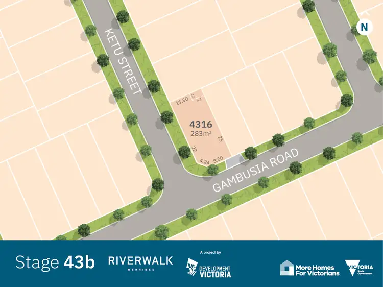 Main view of Homely land listing, LOT 4316 Gambusia Road, Werribee VIC 3030