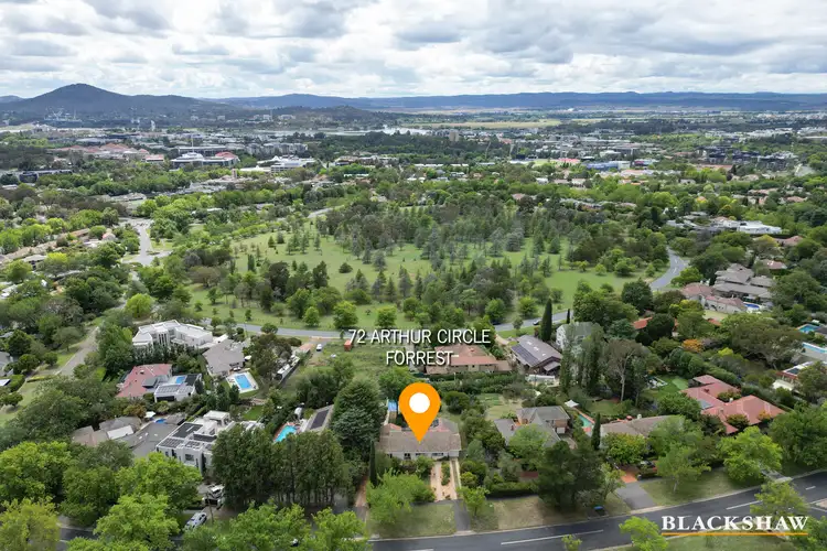 Second view of Homely house listing, 72 Arthur Circle, Forrest ACT 2603
