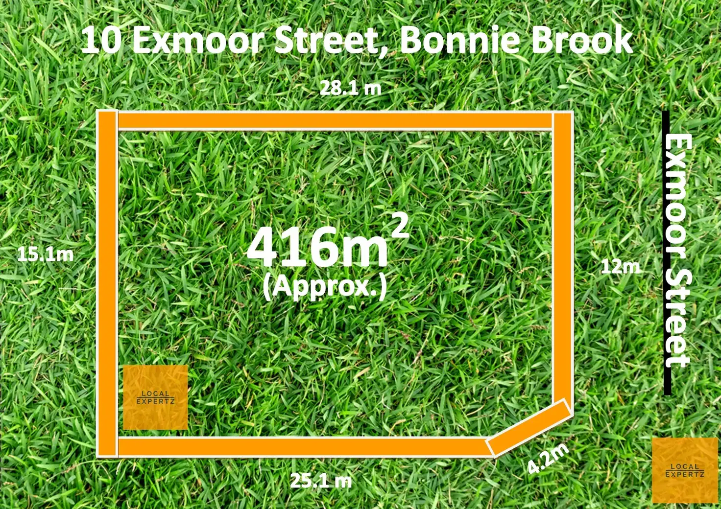 Main view of Homely land listing, 10 Exmoor Street, Bonnie Brook VIC 3335