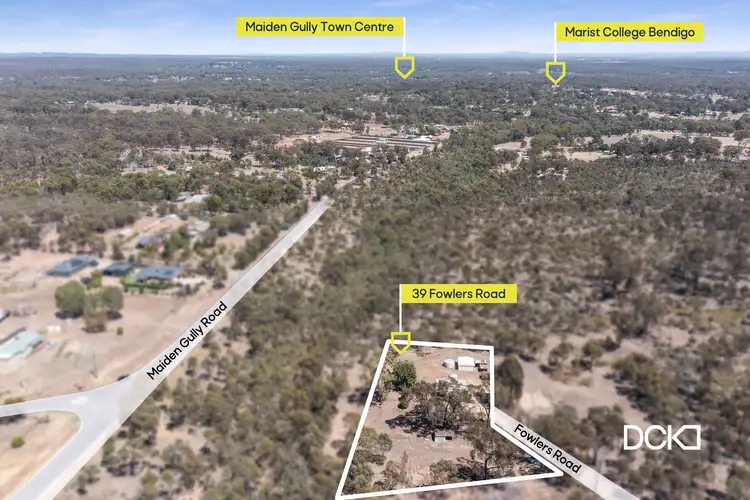 Second view of Homely house listing, 39 Fowlers Road, Maiden Gully VIC 3551