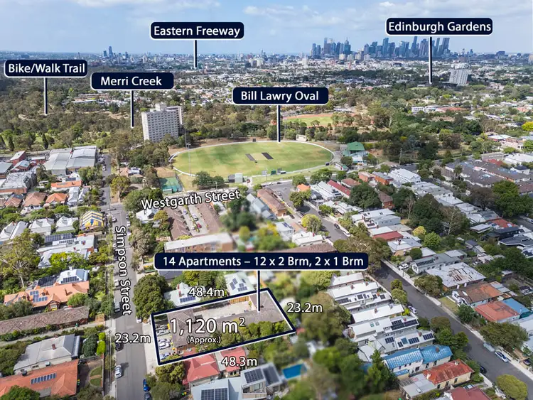 Second view of Homely block of units listing, 1-14/15 Simpson Street, Northcote VIC 3070