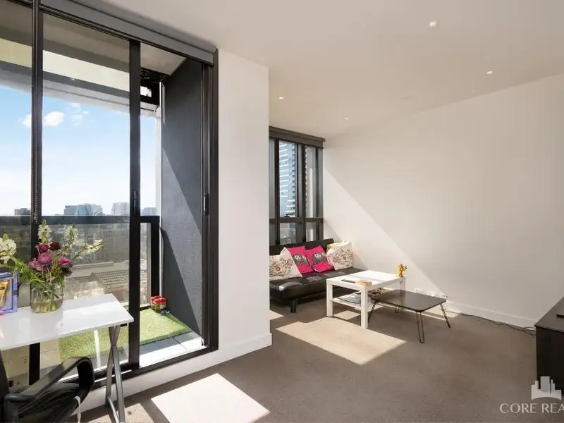 Main view of Homely apartment listing, 1504/155 Franklin Street, Melbourne VIC 3000