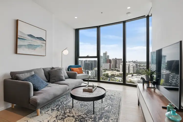Second view of Homely apartment listing, 1706/11 Bale Circuit, Southbank VIC 3006