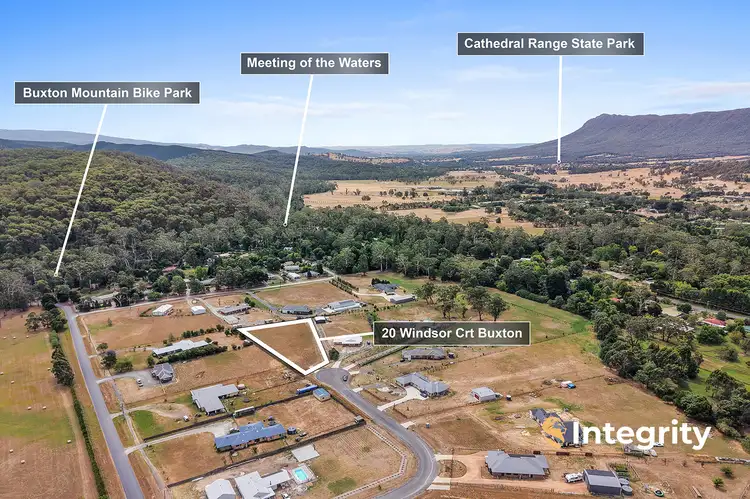 Main view of Homely land listing, 20 Windsor Court, Buxton VIC 3711