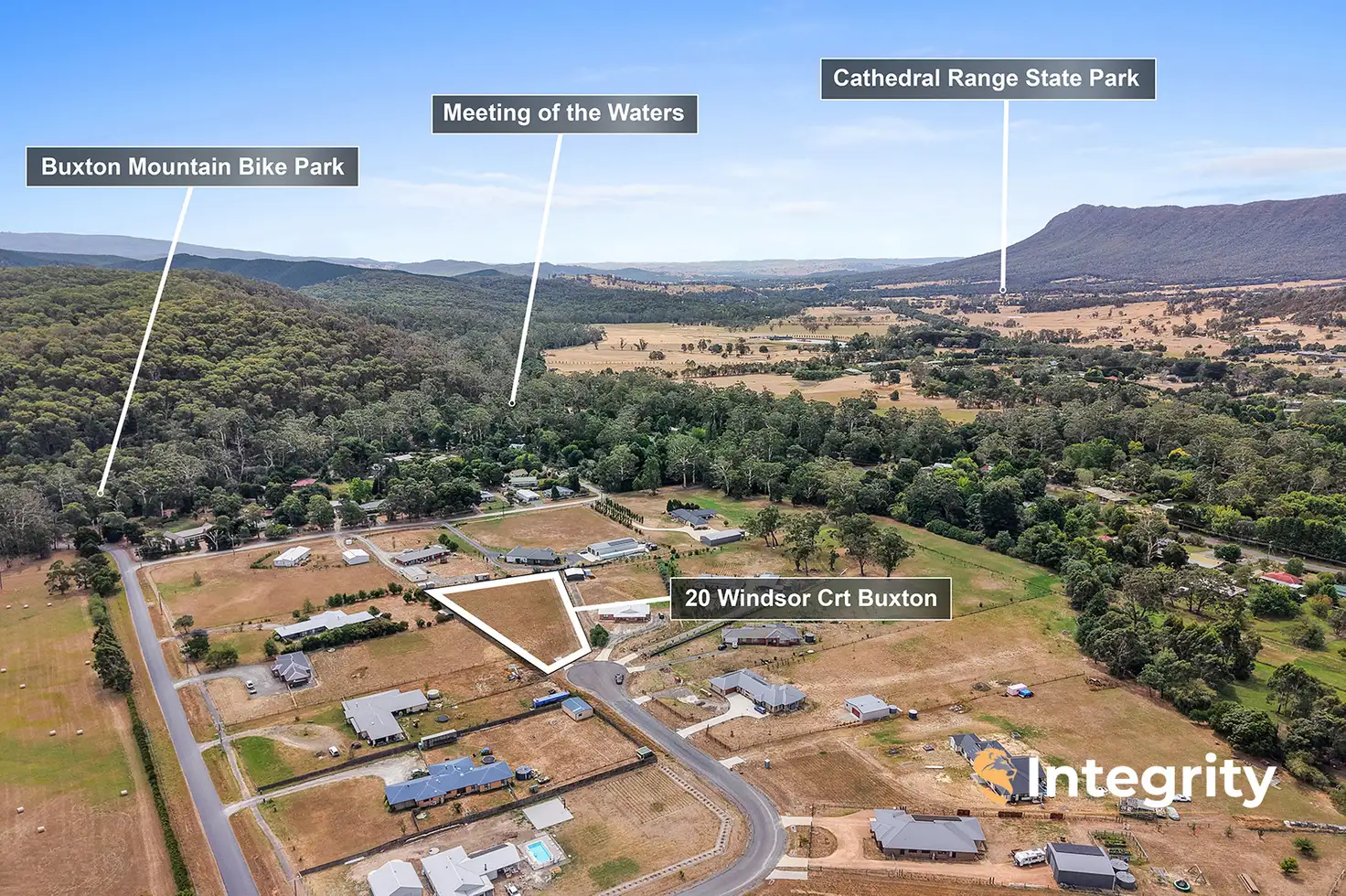 Main view of Homely land listing, 20 Windsor Court, Buxton VIC 3711