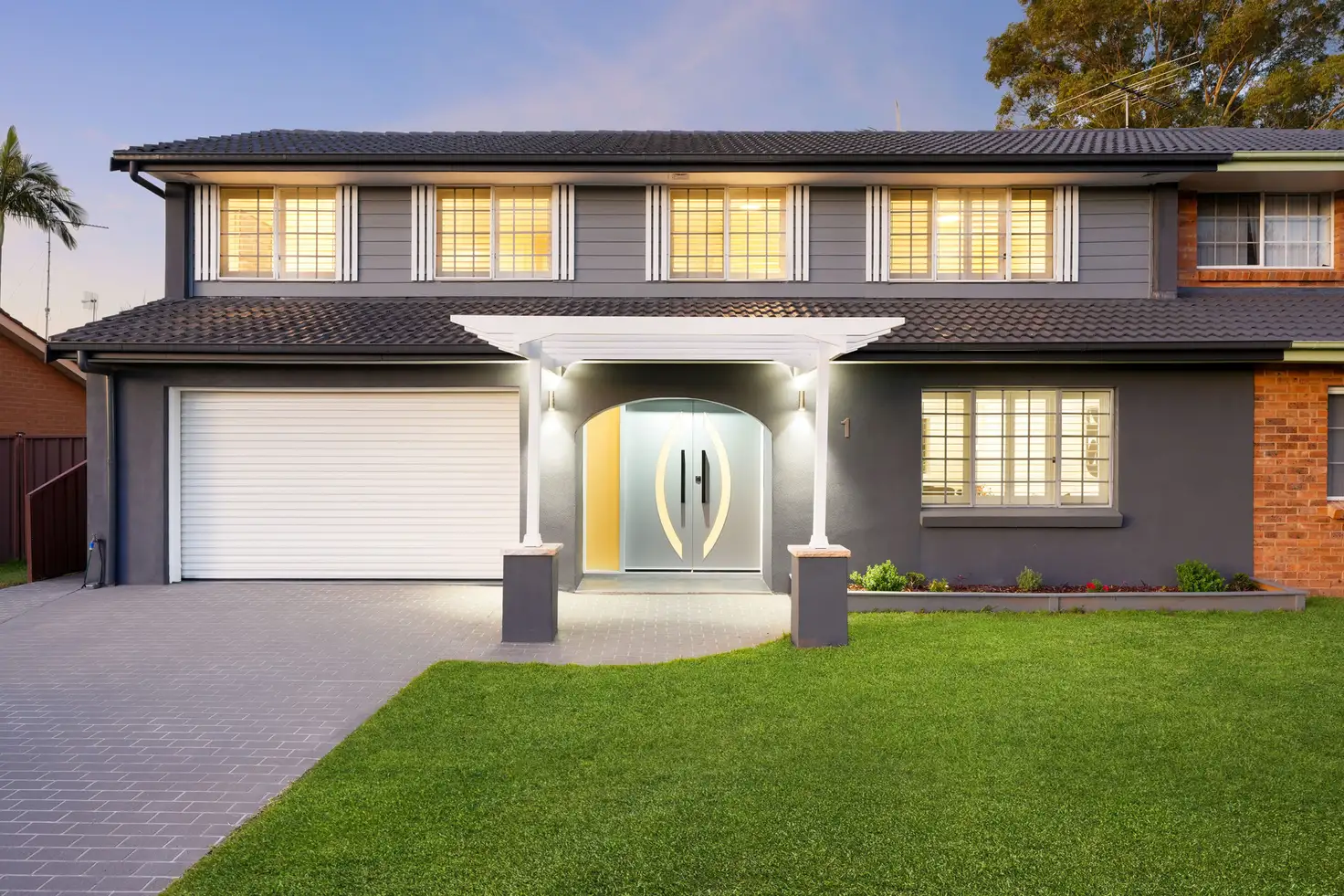 Main view of Homely semi-detached listing, 1 Overton Avenue, Chipping Norton NSW 2170