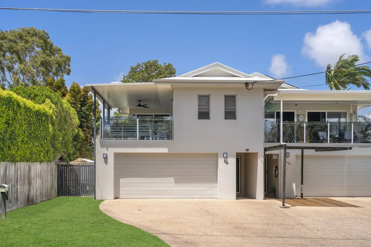 Main view of Homely semi-detached listing, 2/12 Cole Street, Scarborough QLD 4020