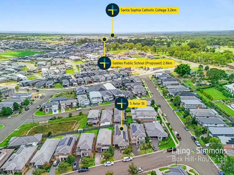 Sixth view of Homely house listing, 5 Avior Street, Box Hill NSW 2765