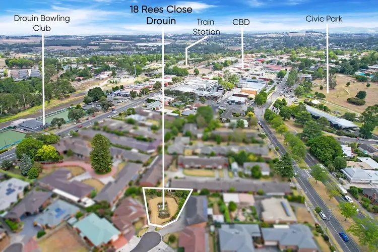 Third view of Homely land listing, 18 Rees Close, Drouin VIC 3818