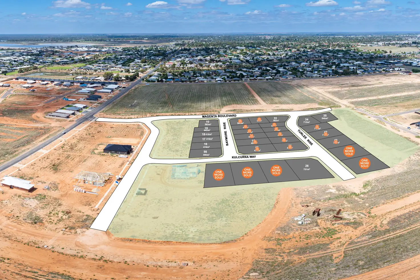 Main view of Homely land listing, LOT 18, 6 Baymore Rise, Mildura VIC 3500