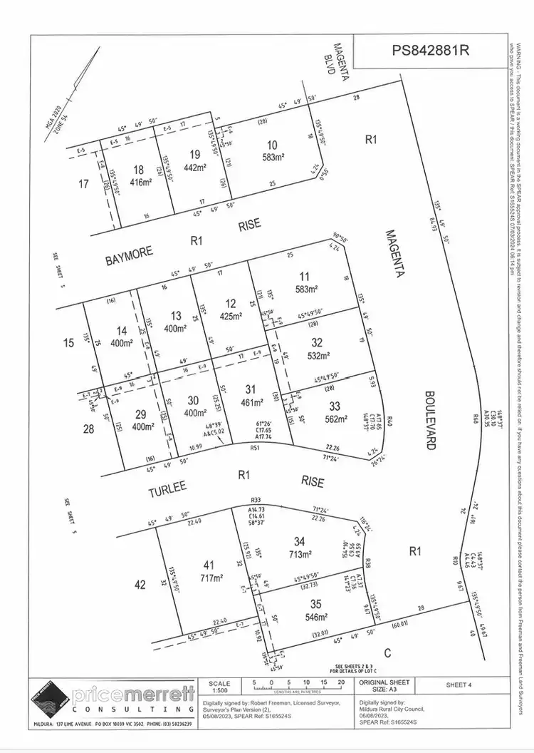 Third view of Homely land listing, LOT 56, 3 Kulcurna Way, Mildura VIC 3500