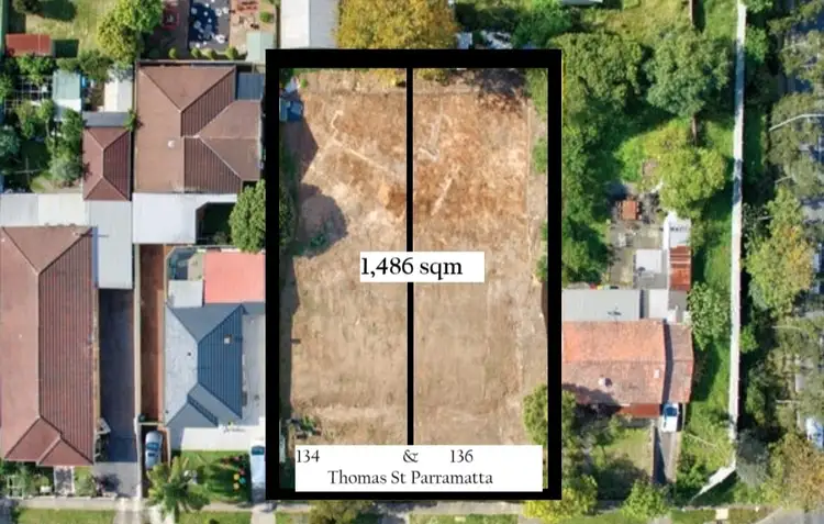 Main view of Homely land listing, 134-136 Thomas Street, Parramatta NSW 2150