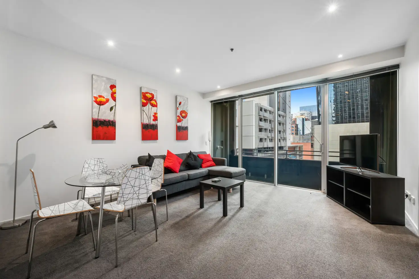 Main view of Homely apartment listing, 1008/620 Collins Street, Melbourne VIC 3000
